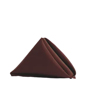 LAMOUR TABLE NAPKIN - CHOCOLATE BROWN 