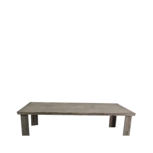 8ft WOODEN PICNIC TABLE - GREY 8ft x 4ft x 15