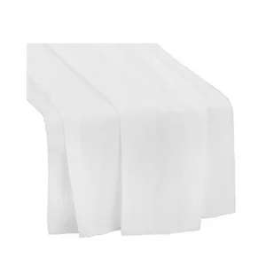 CHIFFON TABLE RUNNER - WHITE