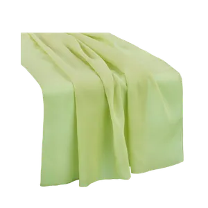 CHIFFON TABLE RUNNER - SAGE GREEN