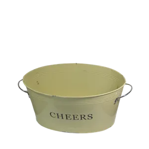 CHEERS METAL DRINKS BIN