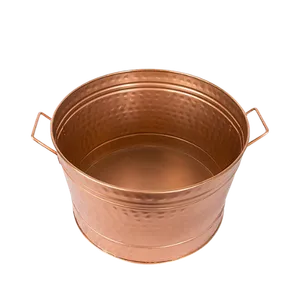 ROUND COPPER BINS