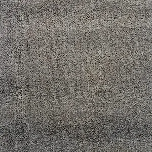 5' x 7' SOLID COLOURED RUG - GREY/BLACK