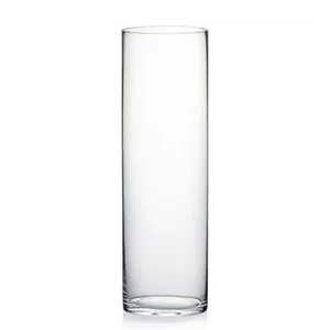  CYLINDRICAL VASE - CLEAR 8