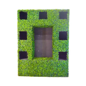 NEW 8ft GREEN IVY CUTOUT BACKDROP /SHELVING UNIT (8ft H x 6ft W)