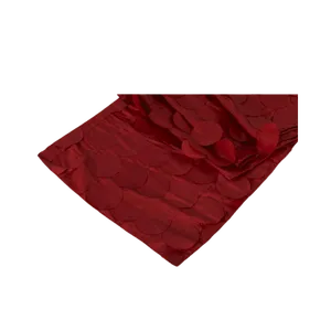 PETAL TABLE RUNNER - APPLE RED 