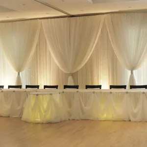 CINDERELLA TABLE SKIRTING (WHITE)