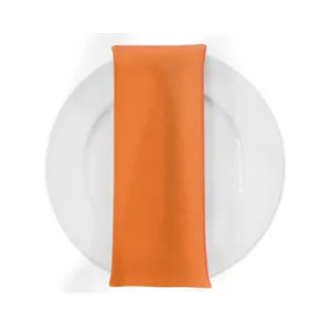 POLYESTER TABLE NAPKIN - BURNT ORANGE
