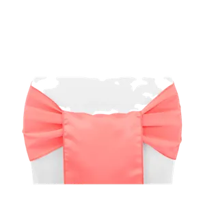 LAMOUR CHAIR SASH - CORAL 