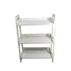 KIDS WOODEN SHELF - WHITE