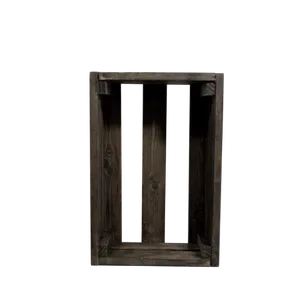 WOODEN PALLET CRATE - EBONY