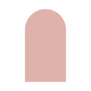 7' ROUND WOODEN PANEL / BACKDROP (DUSTY ROSE/MAUVE) 