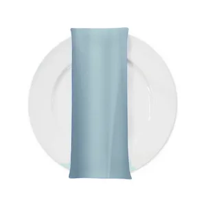 POLYESTER TABLE NAPKIN - DUSTY BLUE