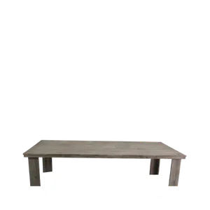 8ft WOODEN KIDS TABLE - GREY 8ft x 4ft x 20