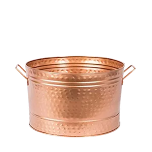 ROUND COPPER BINS