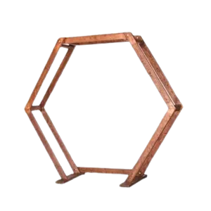 8ft WOODEN HEXAGON ARCH - 8ft x 8ft