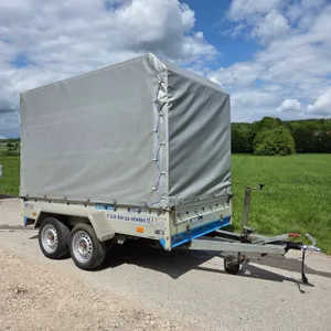 Mietanhänger Tandem mit Plane | Barthau QL 2002 | 2.000 kg | HDH Z780