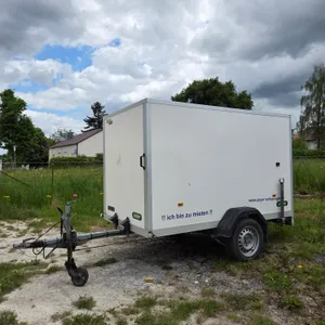 Mietanhänger Koffer | Unsinn LK 1325-14-1420-N | 1.300 kg | 100 km/h | HDH Z153