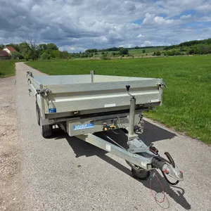 Mietanhänger Dreiseitenkipper | Humbaur HTK 3000.31 | 3.000 kg | 100 km/h | HDH Z654
