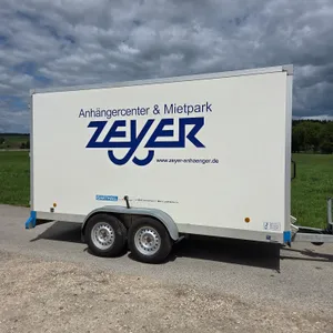 Mietanhänger Koffer | Barthau CT 2702 | 2.700 kg | 100 km/h | HDH Z139