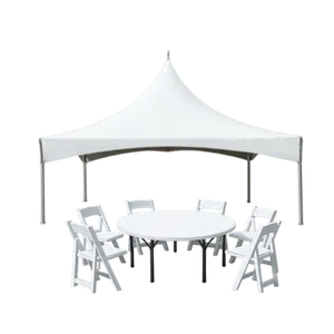 32 Guest High Peak Frame Tent (Resin Chair) Bundle