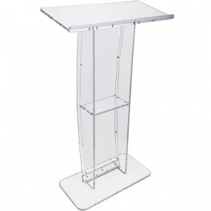 Transparent Clear Podium
