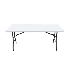 6ft Rectangular Folding Banquet Table