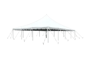 30x40 Premium Pole Party Tent (White)