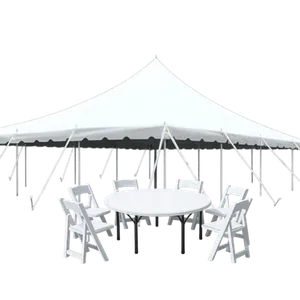 96 Guest Pole Tent (Resin Chair) Bundle