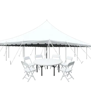 96 Guest Pole Tent (Plastic Chair) Bundle