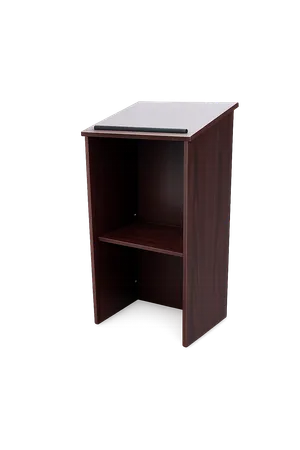 Mahogany Podium