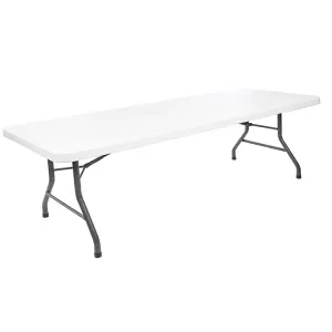 8ft Rectangular Folding Banquet Table