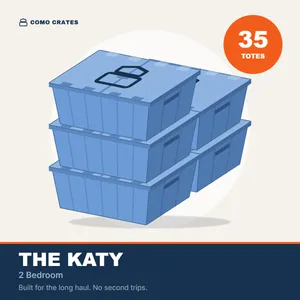 The Katy — 2 Bedroom (35 Totes)