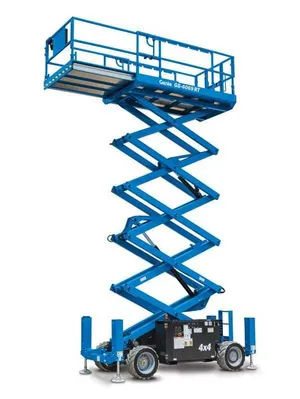 7.96m Scissor Lift Rough Terrain 2669 4x4 26ft - 9.96m Working Height