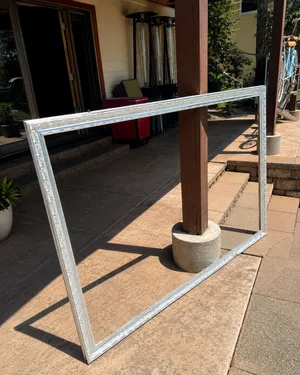 Vintage Silver Statement Frame