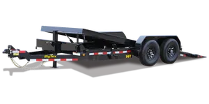 Car Hauler 7x20 tilt metal floor 2 axel