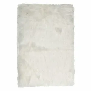 Cream Faux Sheepskin Rug