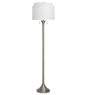 Silver Floor Lamp