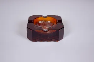 Amber Ashtray - SM