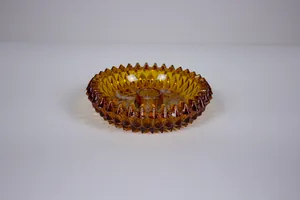 Dark Amber Ashtray