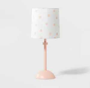Pink Polka Dot Lamp
