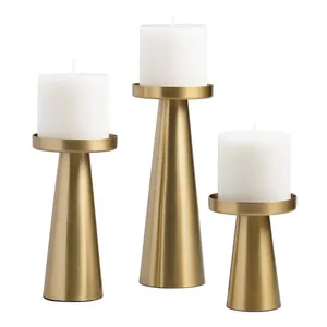 Golden Candle Stands