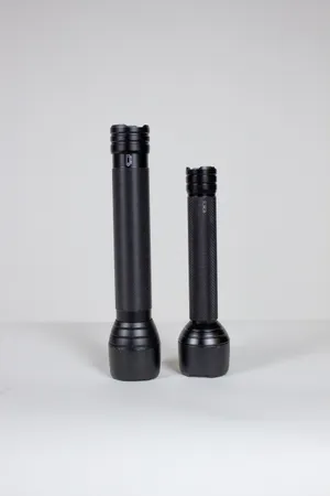 Black Heavy Duty Flashlight