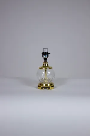 Glass Globe Lamp
