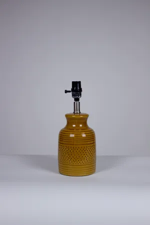 Amber Table Lamp