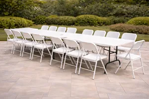 6 FT Premium Table & Chair Package