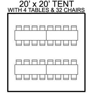 32 Person Party Standard Package