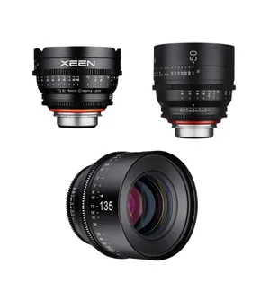 Rokinon Xeen 5-Lens Cinema Prime Kit