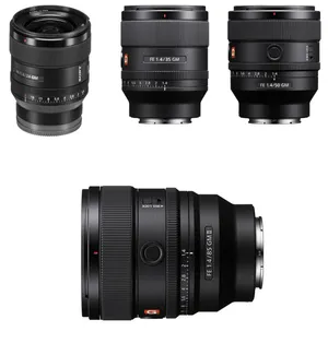 Sony G Master Prime Lens Set