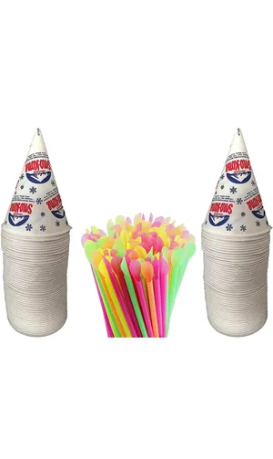 Snow Cone Supplies (25 Servings: Ice not included) 